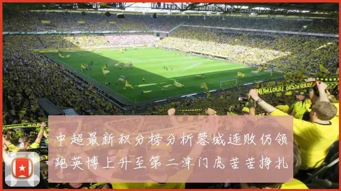 中超最新积分榜分析蓉城连败仍领跑英博上升至第二津门虎苦苦挣扎垫底